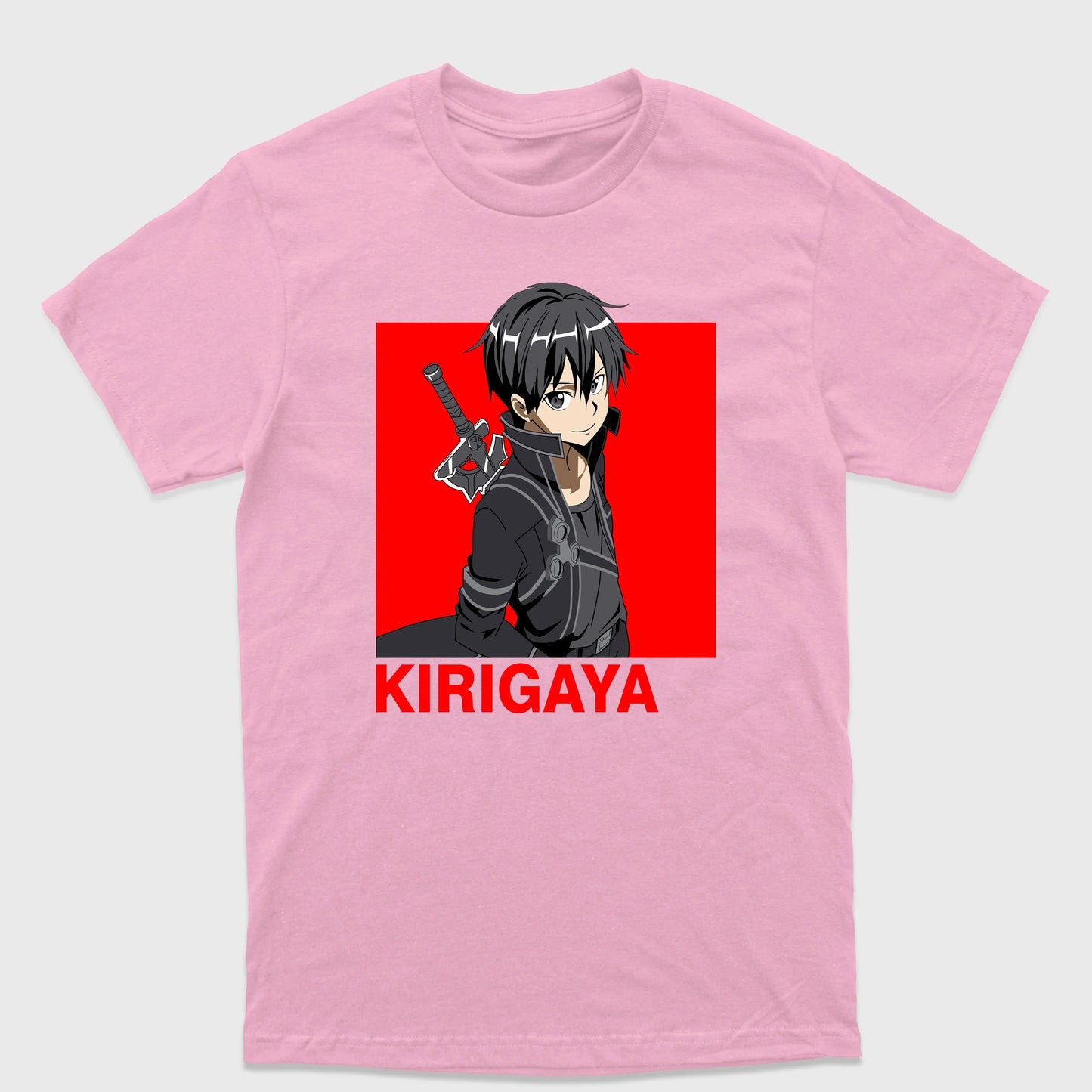 Camiseta Básica Kirigaya Kazuto Sword Art Online