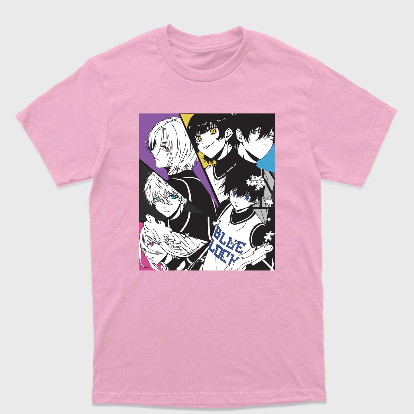 Camiseta Básica Blue Lock Monsters