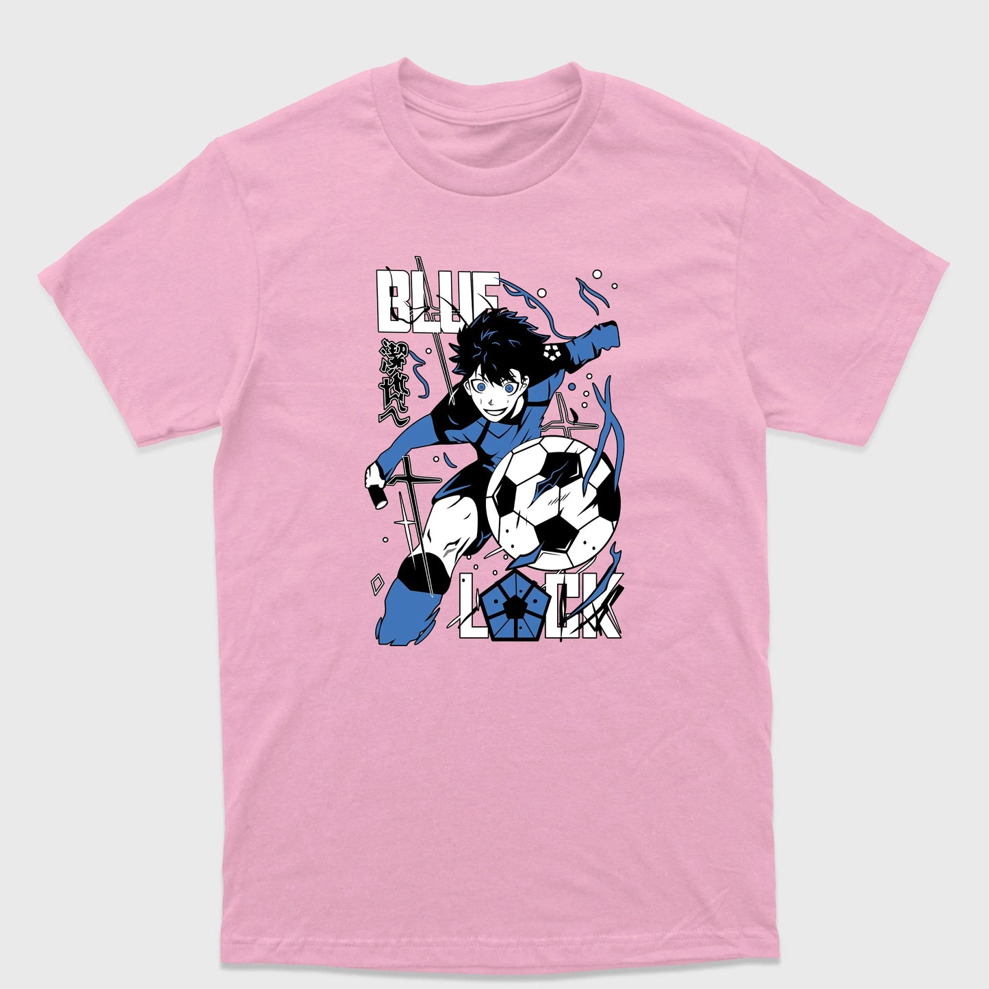 Camiseta Básica Isagi Yoichi Blue Lock