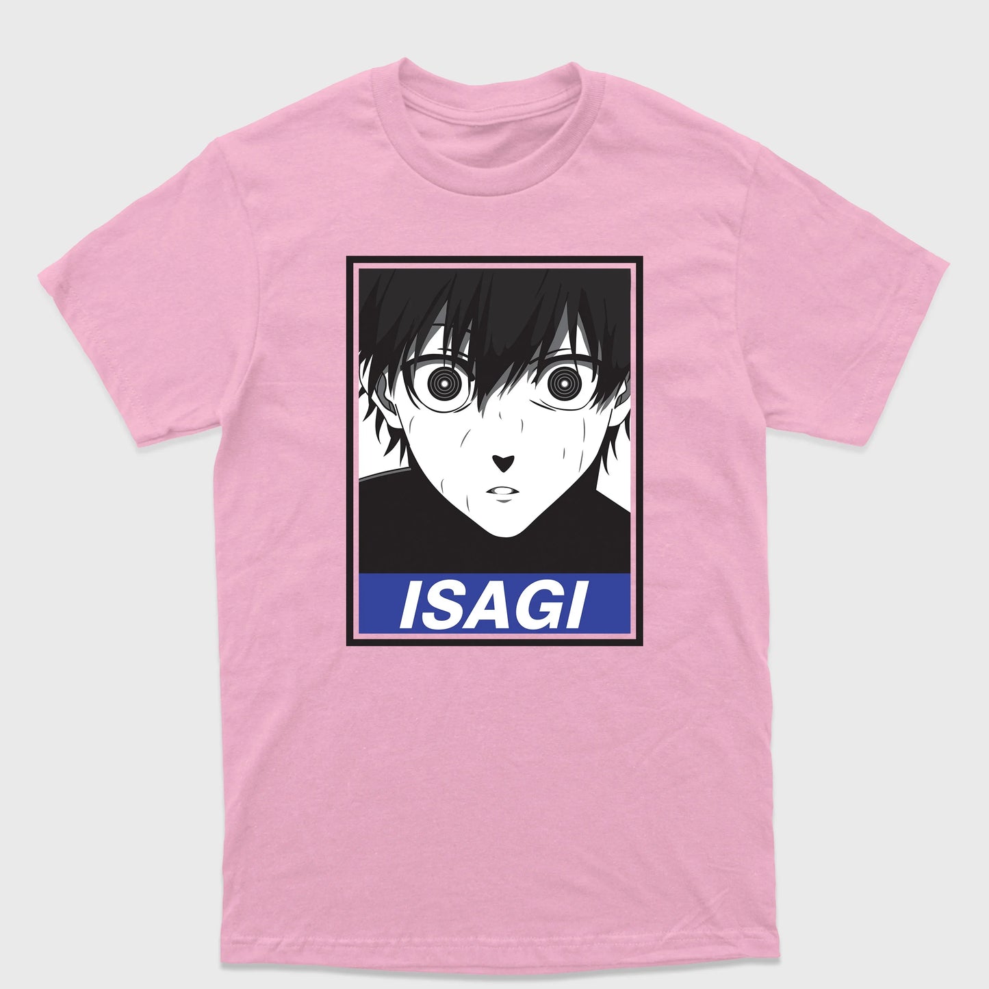Camiseta Básica Retrato Isagi Blue Lock