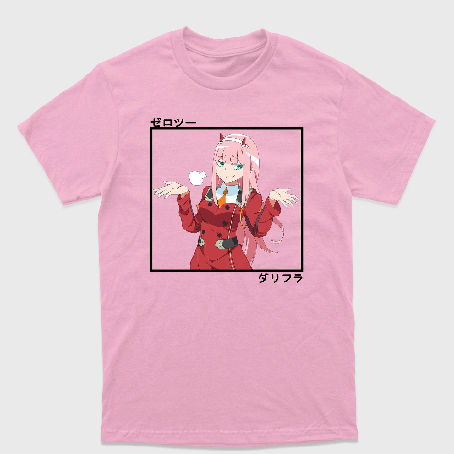 Camiseta Básica Zero Two Darling No Franxx