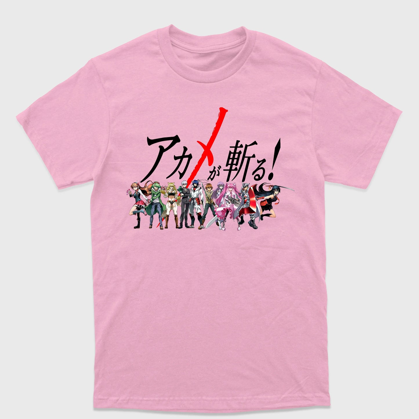 Camiseta Básica Akame Ga Kill Night Raid