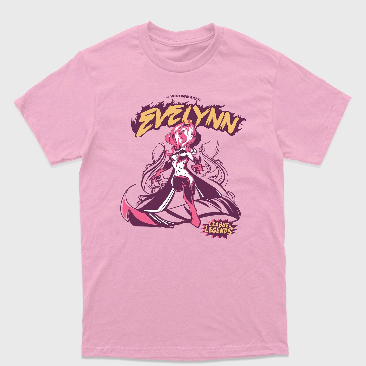 Camiseta Básica Evelynn League of Legends