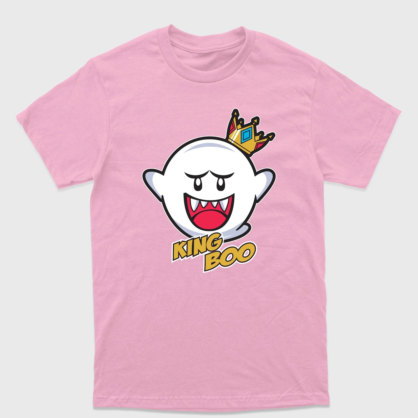 Camiseta Básica King Boo Mario World