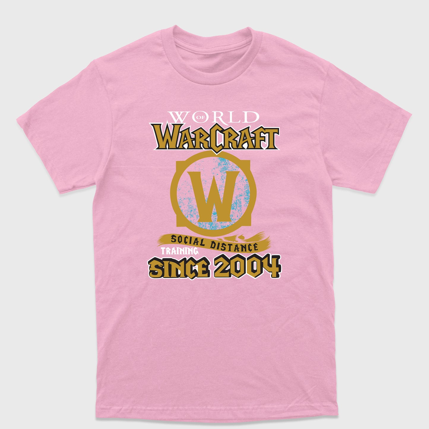 Camiseta Básica World of Warcraft Social Distance