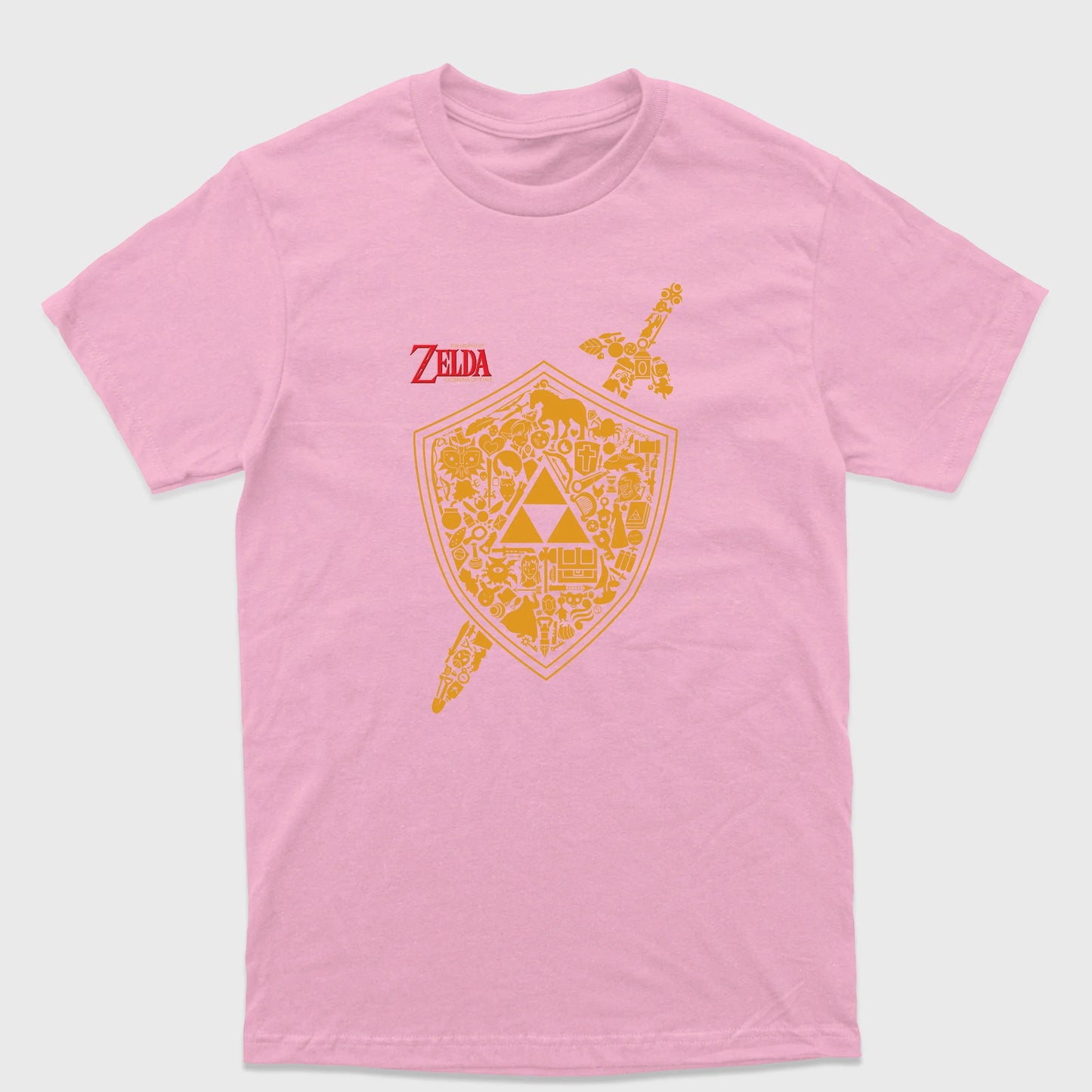 Camiseta Básica Legend of Zelda Link Weapons
