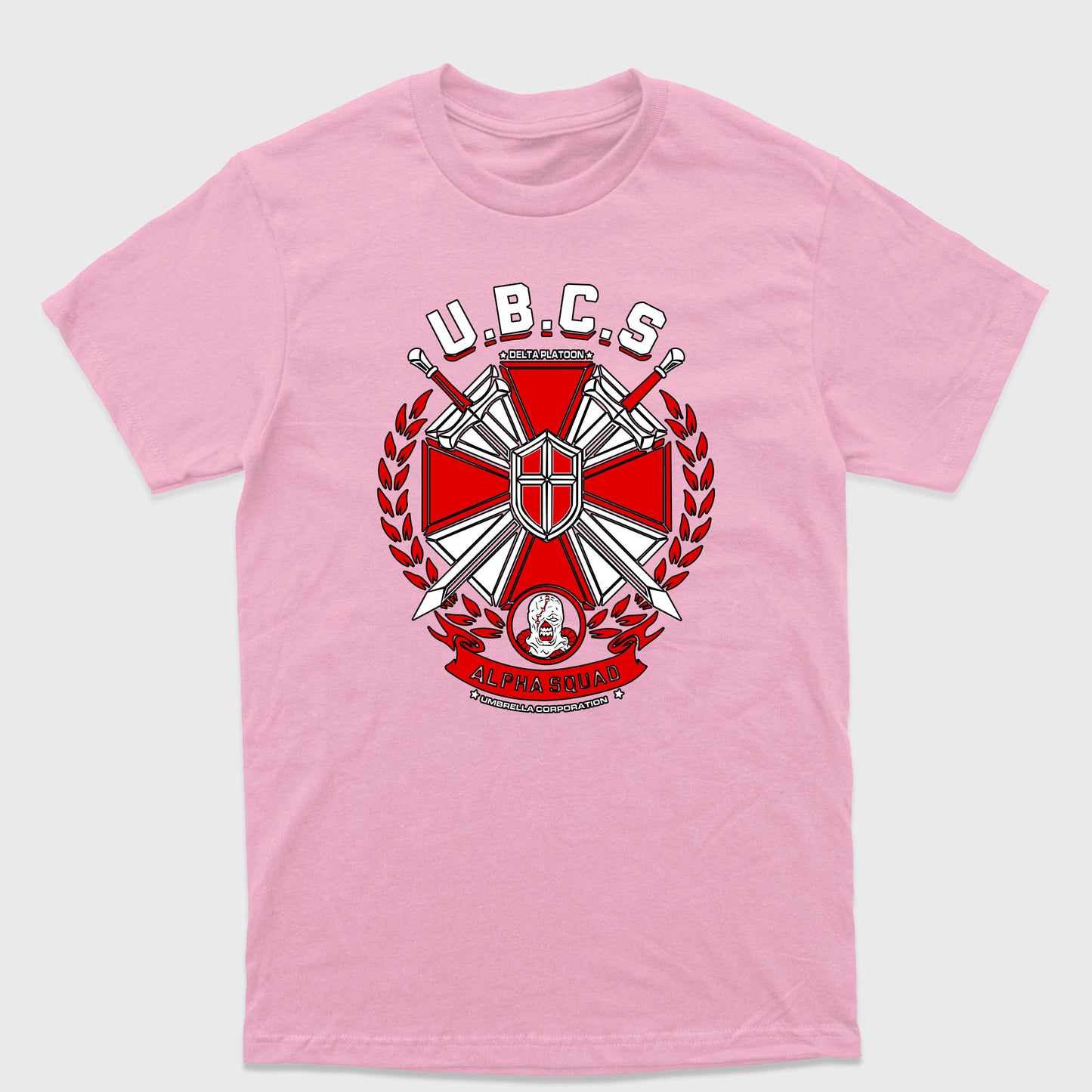 Camiseta Básica Umbrella Corporation UBCS Resident Evil
