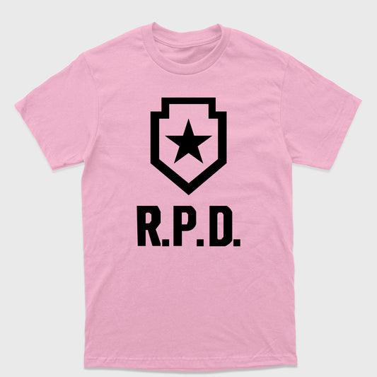 Camiseta Básica RPD Raccoon Police Department Resident Evil