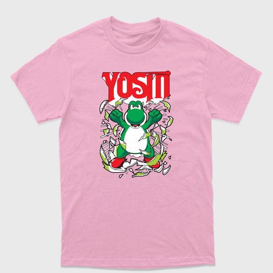 Camiseta Básica Yoshi Mario World Game