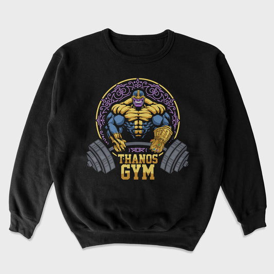Moletom Gola Redonda Thanos Gym Marvel