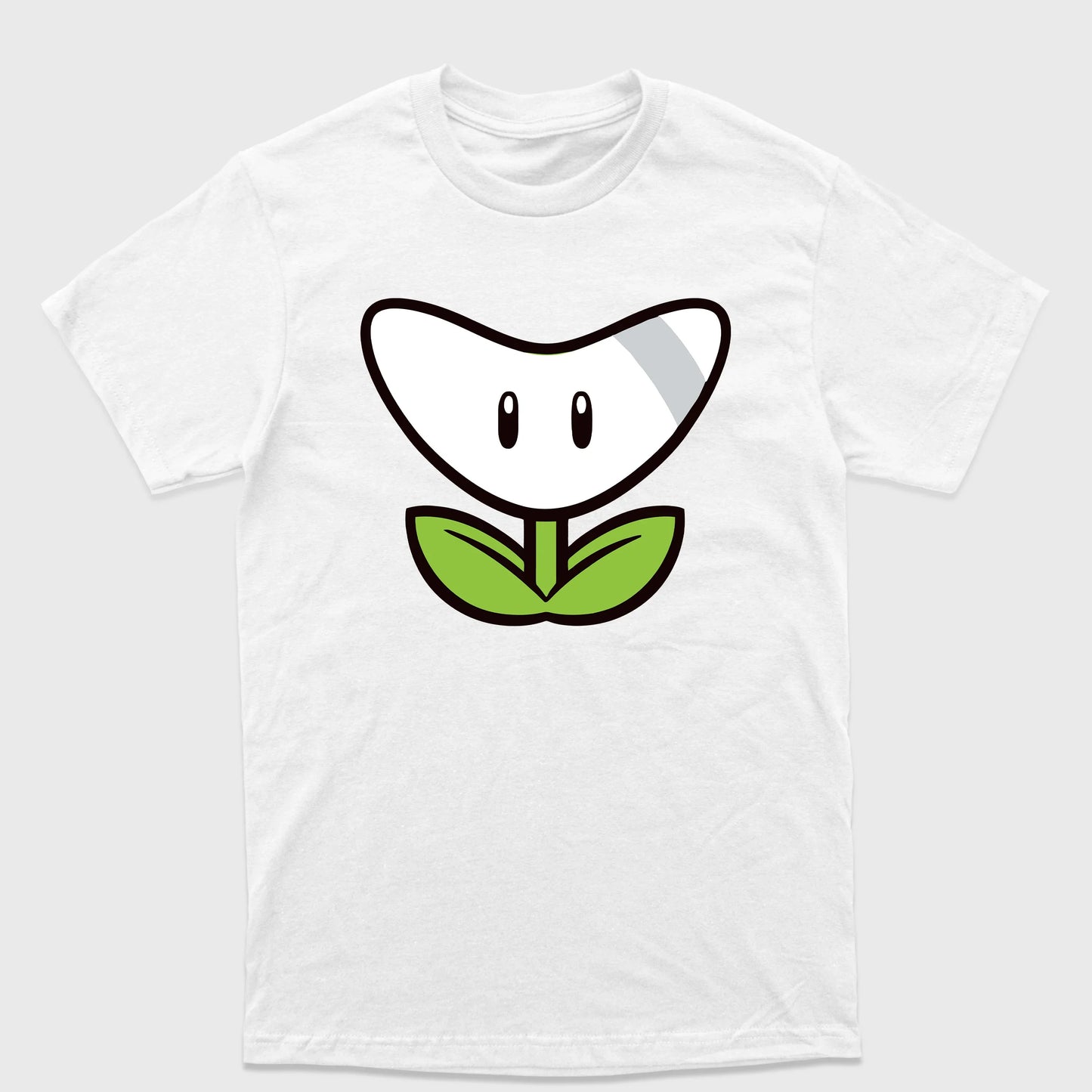 Camiseta Básica Flor Bumerangue Mário Kart