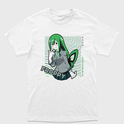 Camiseta Básica Froppy Tsuyu My Hero Academy