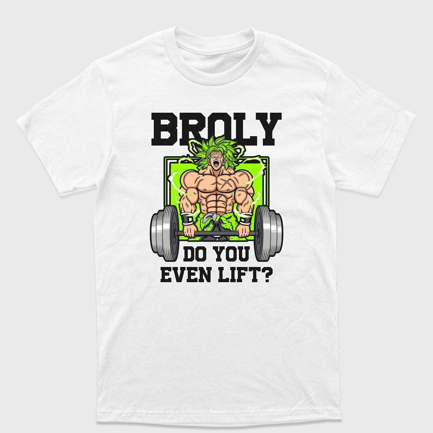 Camiseta Básica Broly do You Even Lift Gym