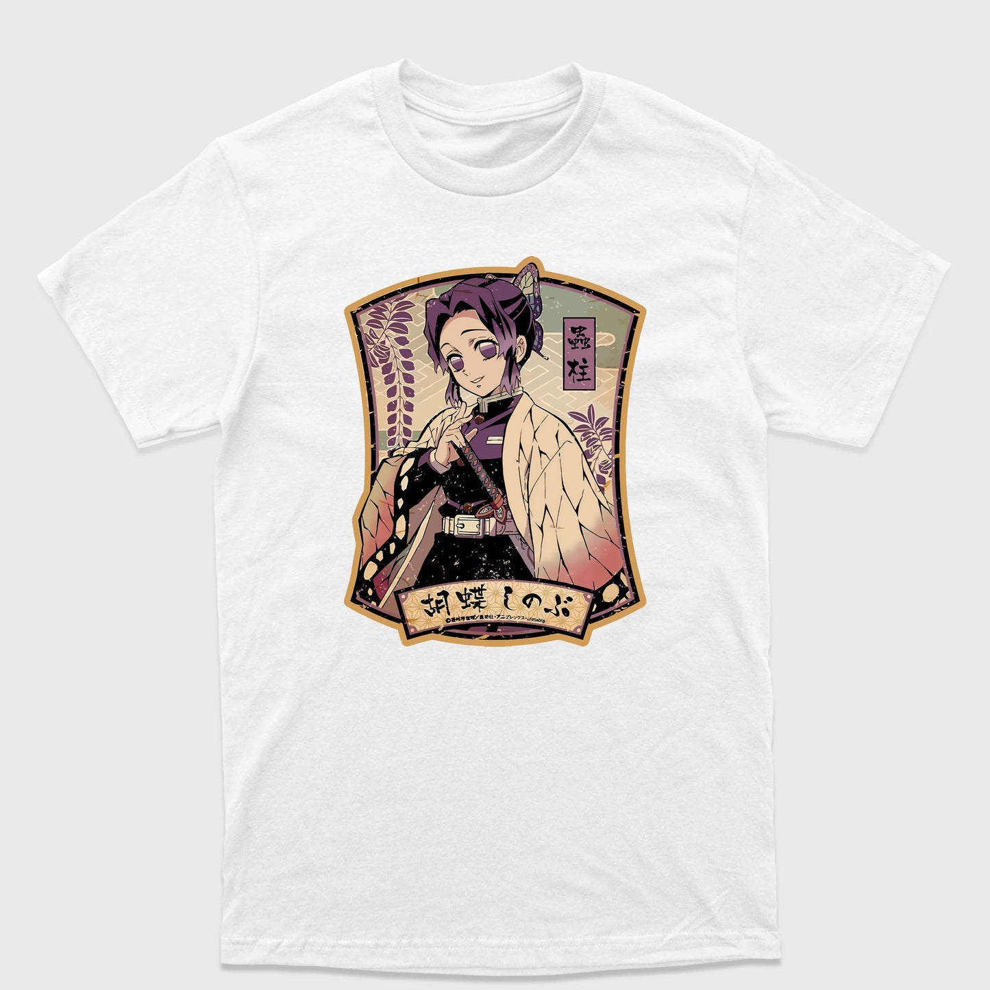 Camiseta Básica Demon Slayer Shinobu Kocho
