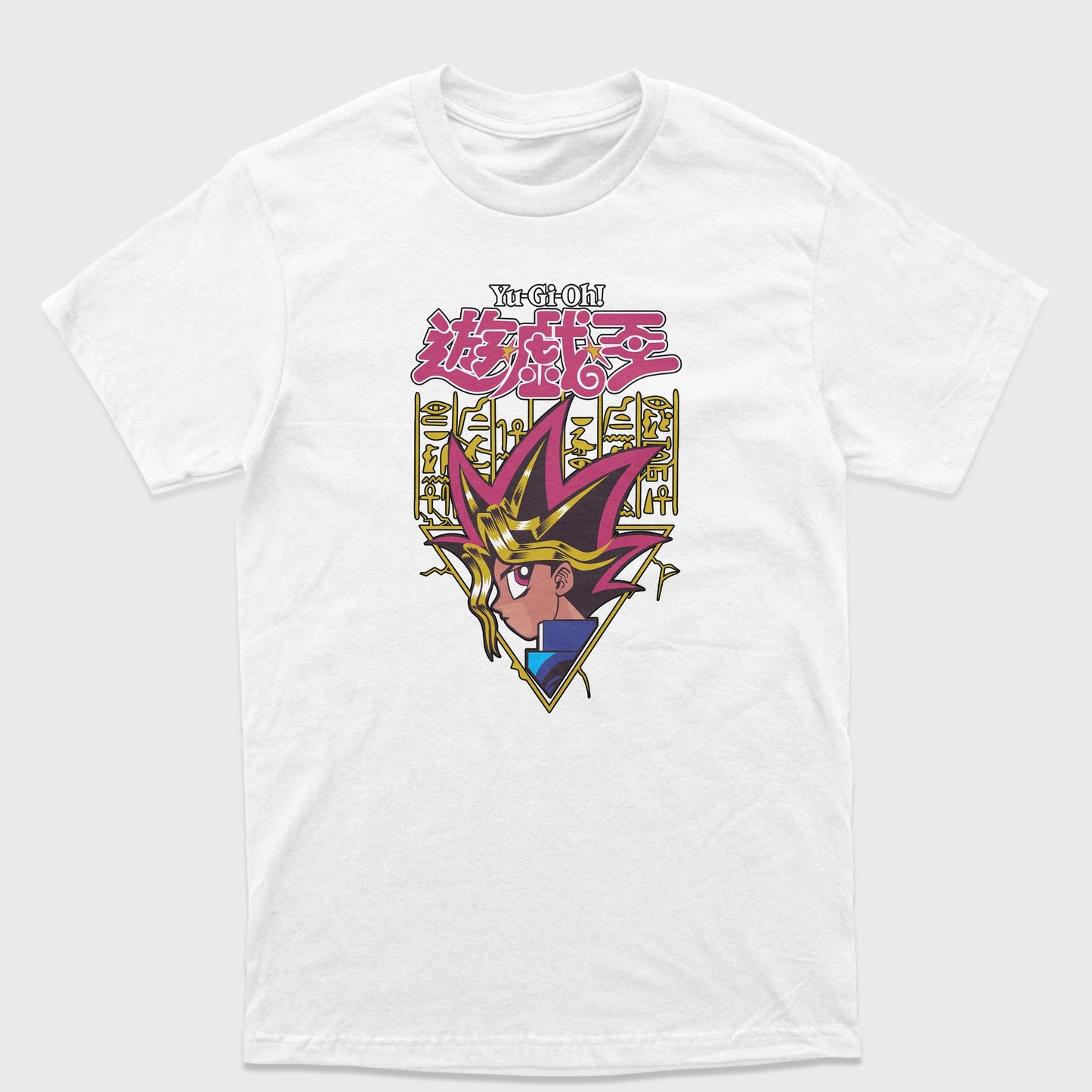 Camiseta Básica Face Yugi Yu-Gi-Oh