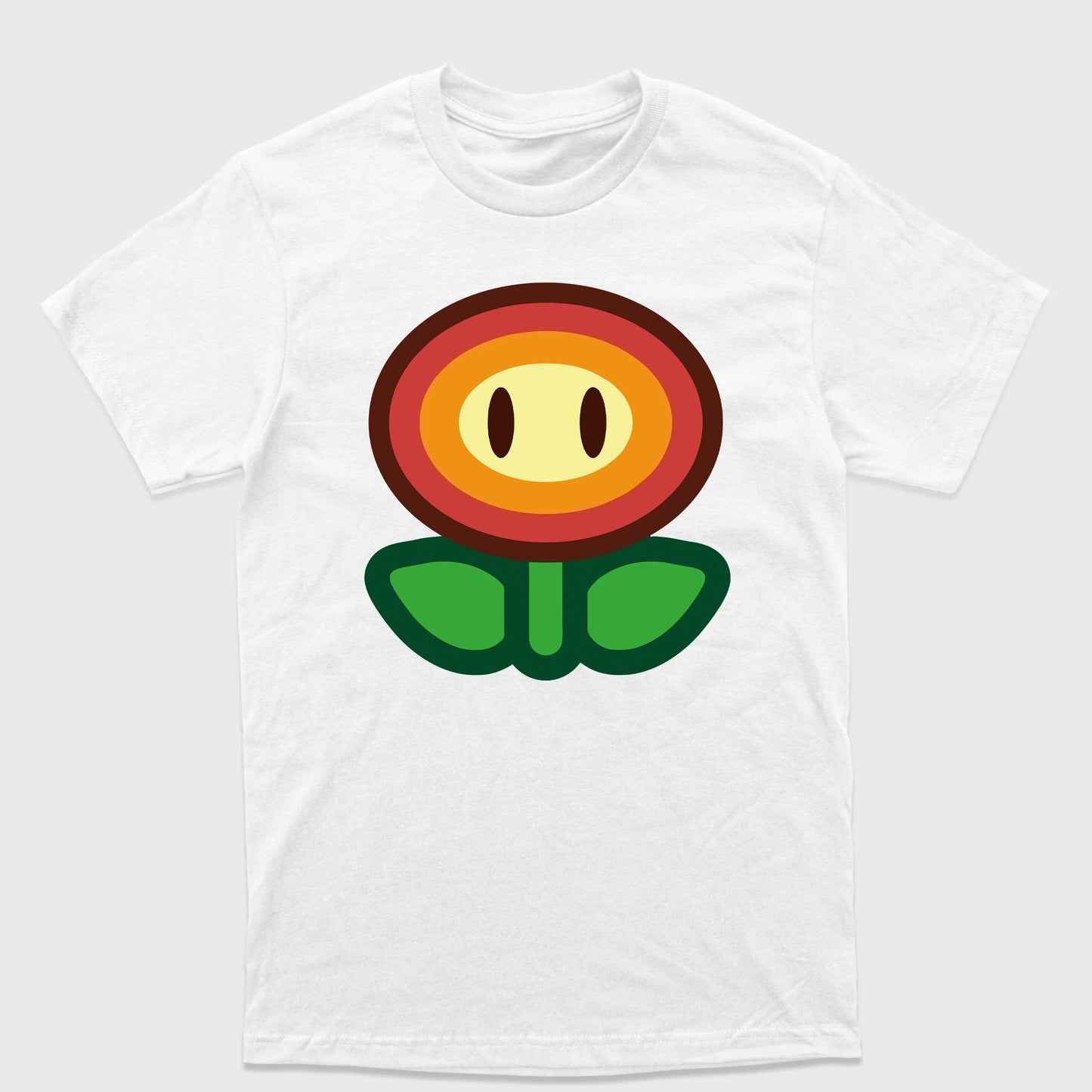 Camiseta Básica Flor de Fogo Mário Kart