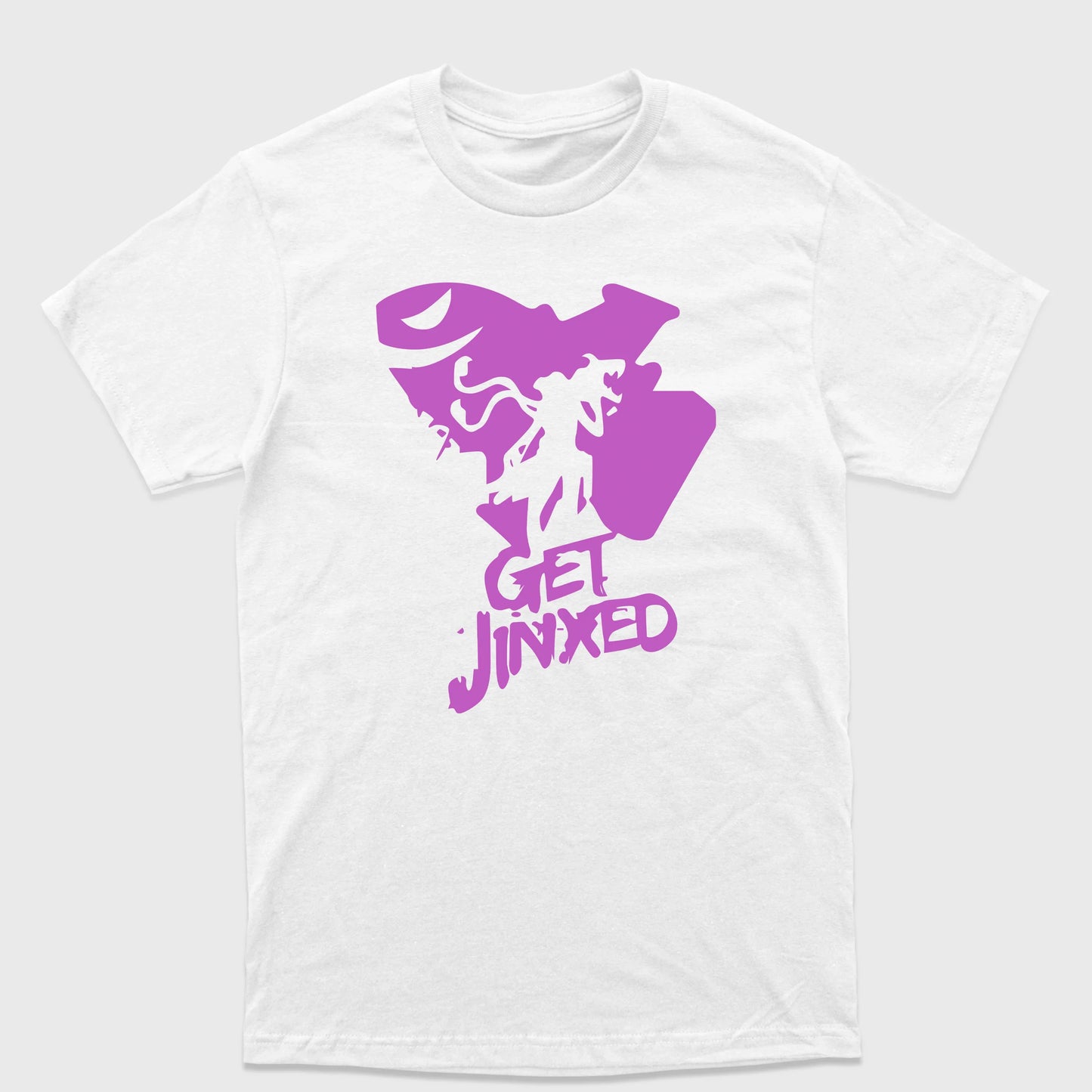 Camiseta Básica Get Jinxed Jinx League of Legends