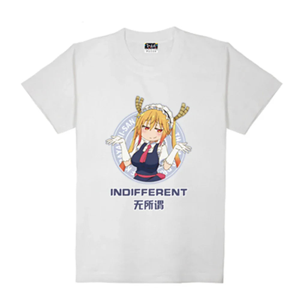Camiseta Básica Indifferent Tohru Kobayashi San