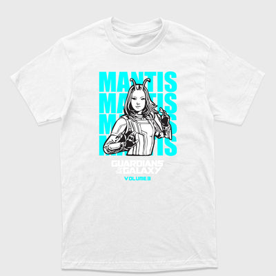 Camiseta Básica Mantis Guardiões da Galáxia Branco