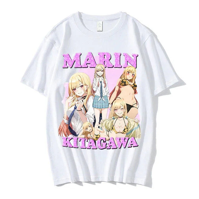 Camiseta Básica Marin Kitagawa Do Anime Dress Up Darling