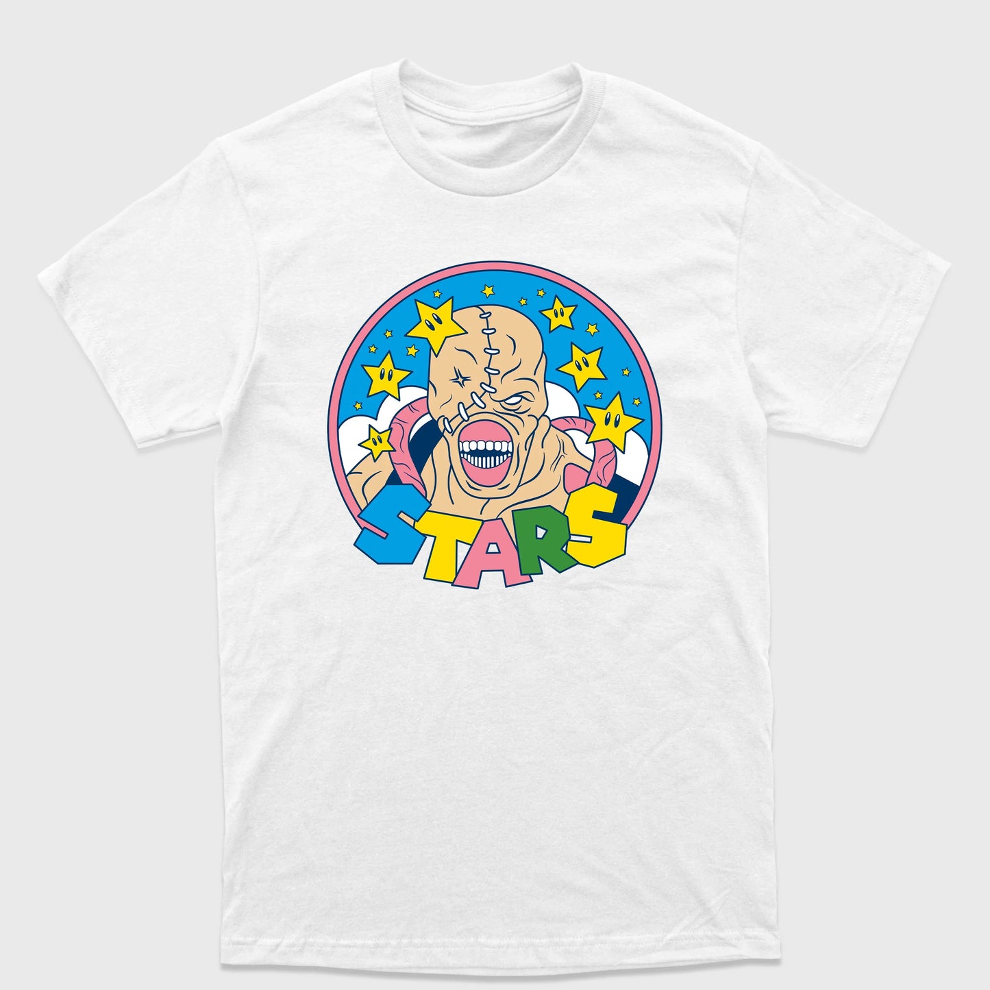 Camiseta Básica Nêmesis RE 3 Stars