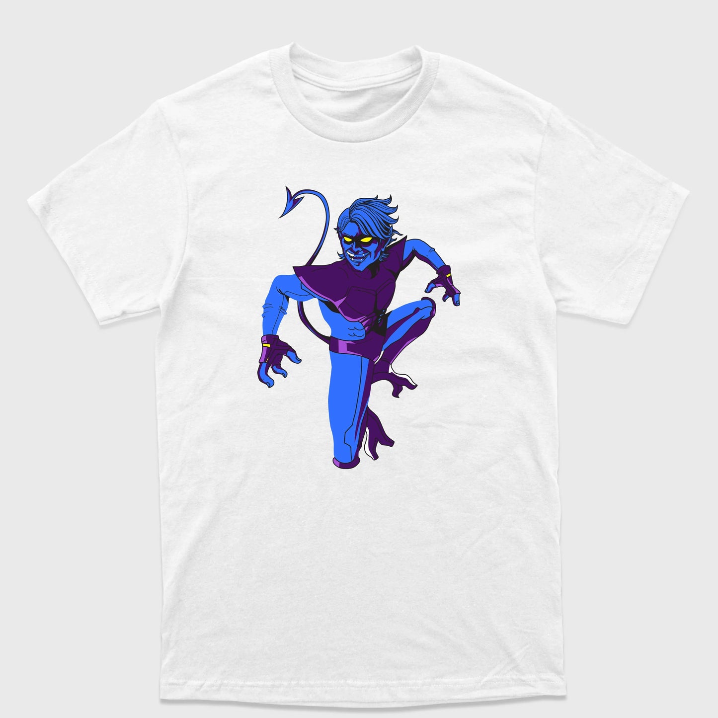 Camiseta Básica Noturno X-Men Branco