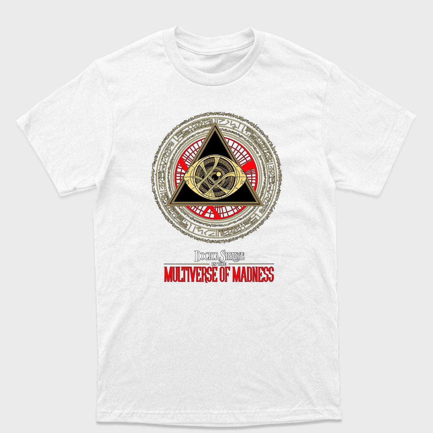 Camiseta Básica Olho de Agamoto Dr. Strange Branco