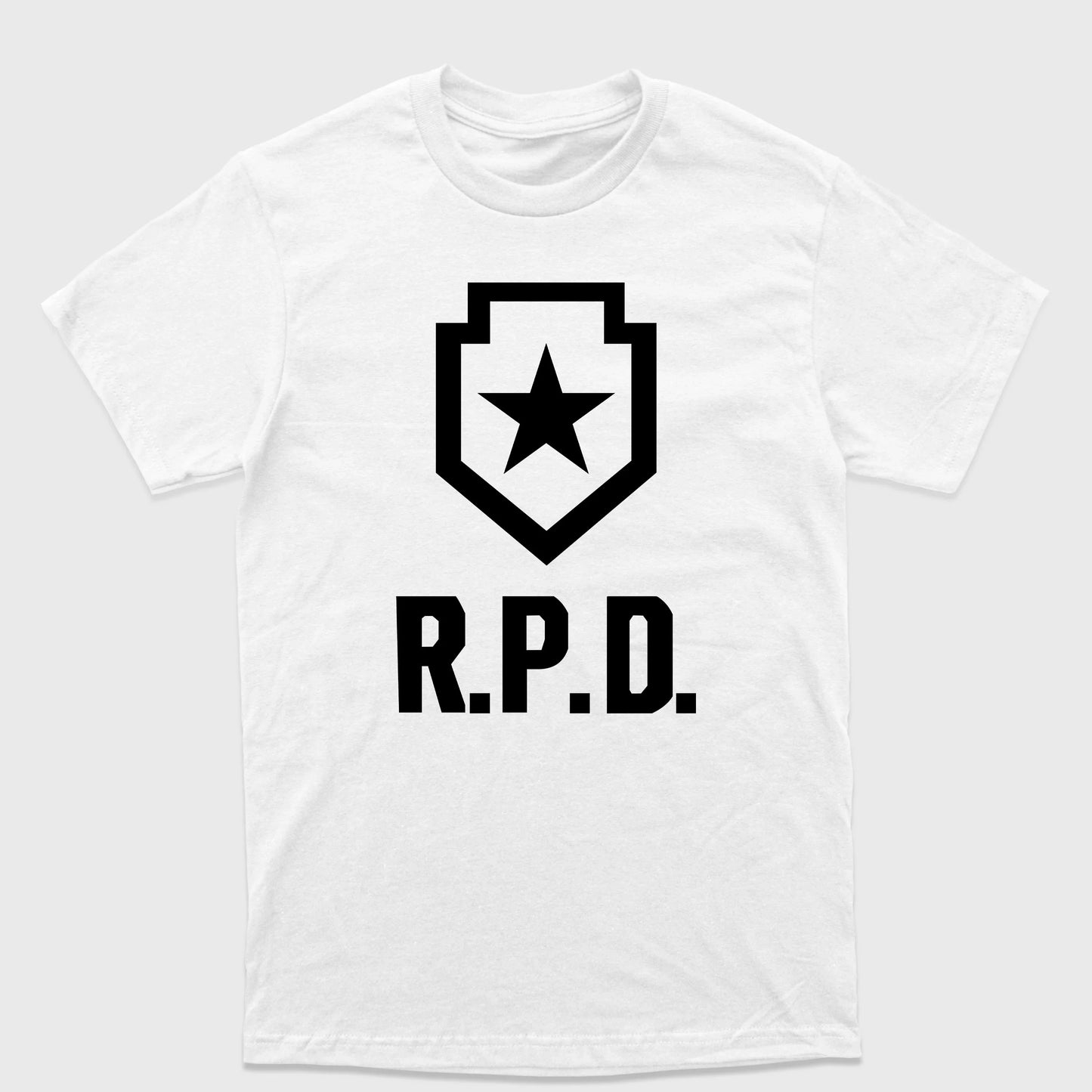 Camiseta Básica RPD Raccoon Police Department Resident Evil