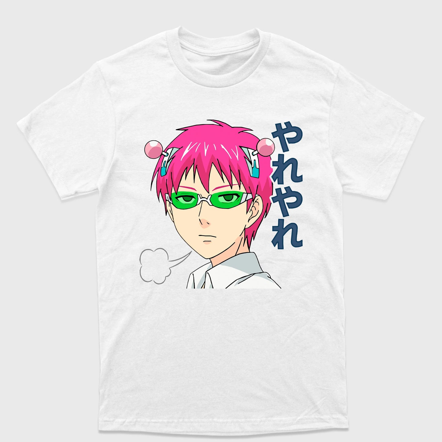 Camiseta Básica Saiki Kusuo no Psi-nan Anime