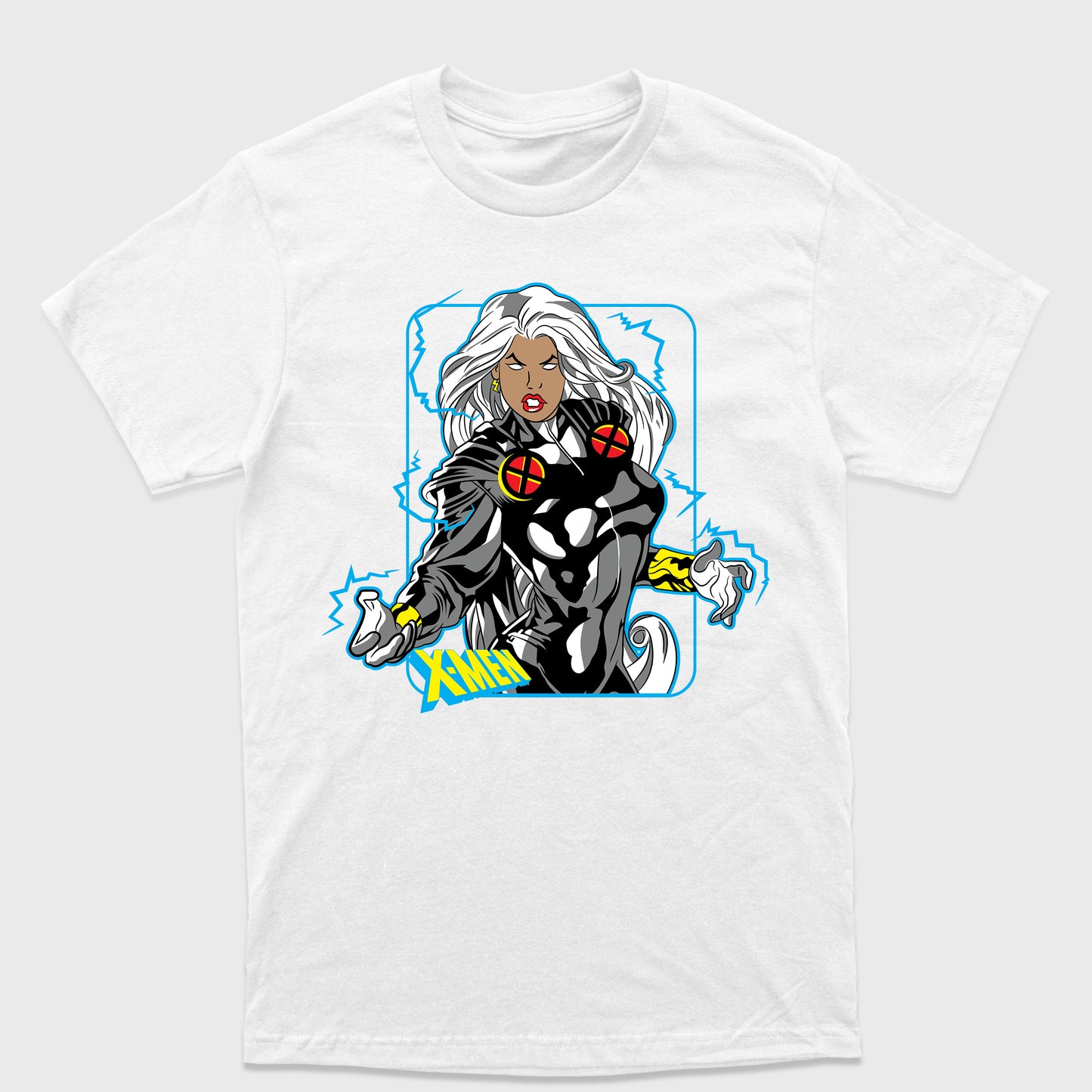 Camiseta Básica Tempestade X-Men Branco