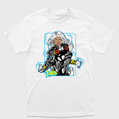 Camiseta Básica Tempestade X-Men Branco