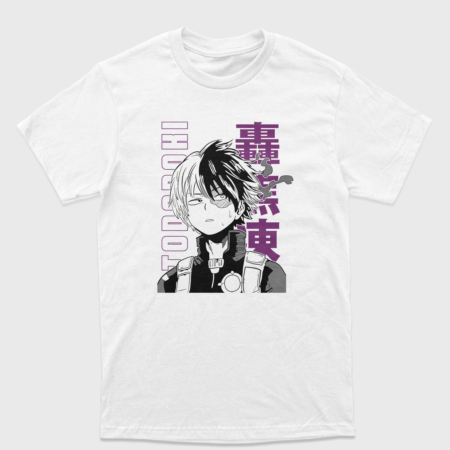 Camiseta Básica Todoroki Shoto My Hero Academy