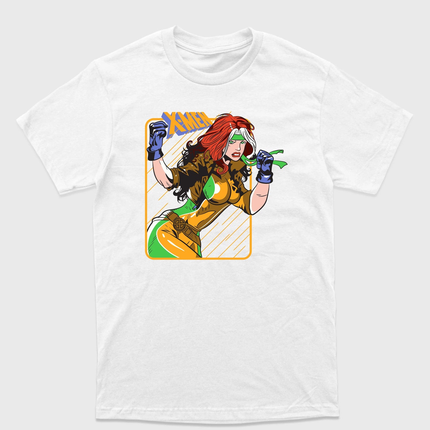 Camiseta Básica Vampira X-Men Branco