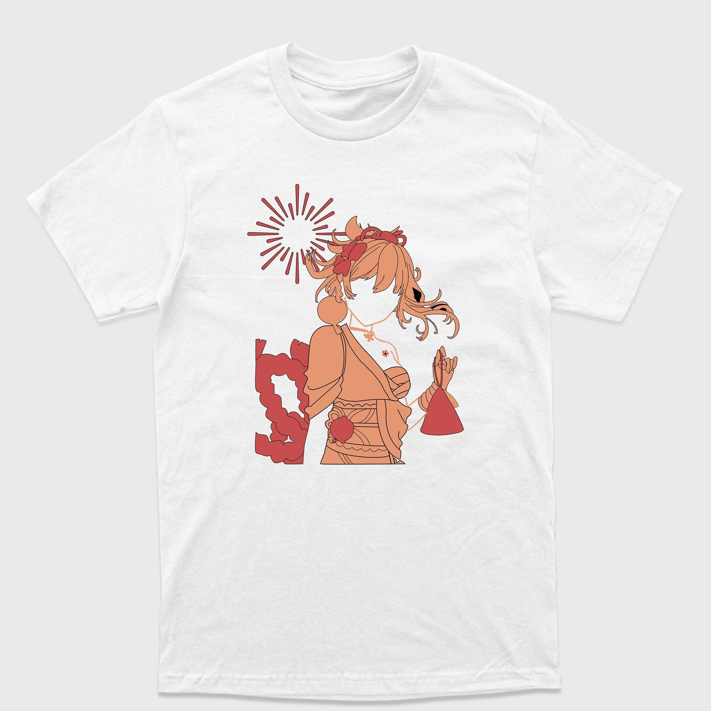 Camiseta Básica Yoimiya Genshin Impact