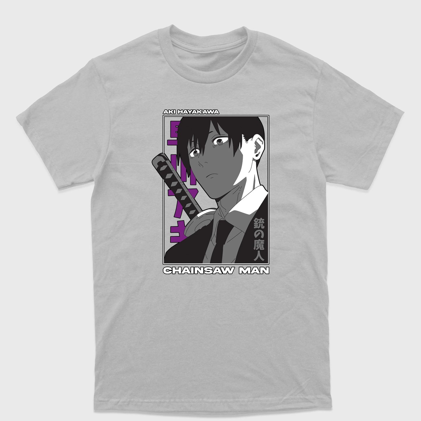 Camiseta Básica Aki Chainsaw Man