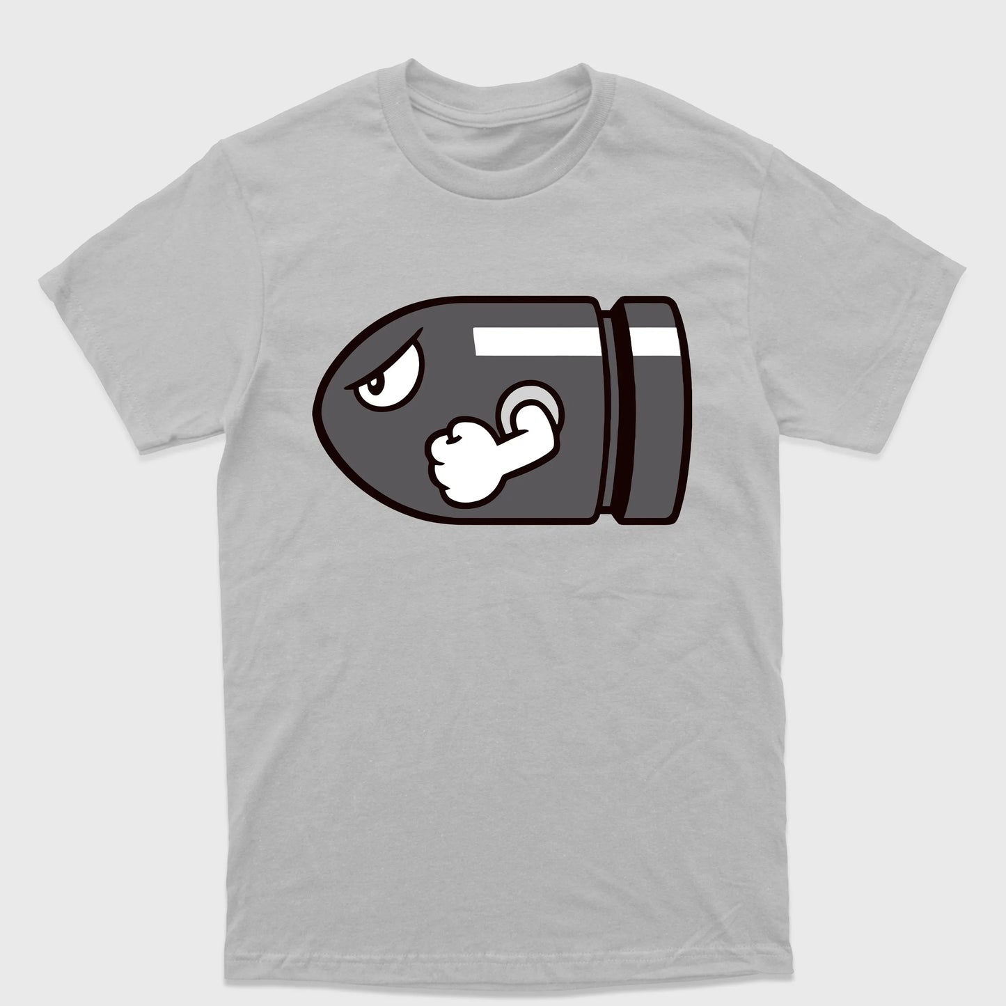 Camiseta Básica Bala Canhão Mario Kart