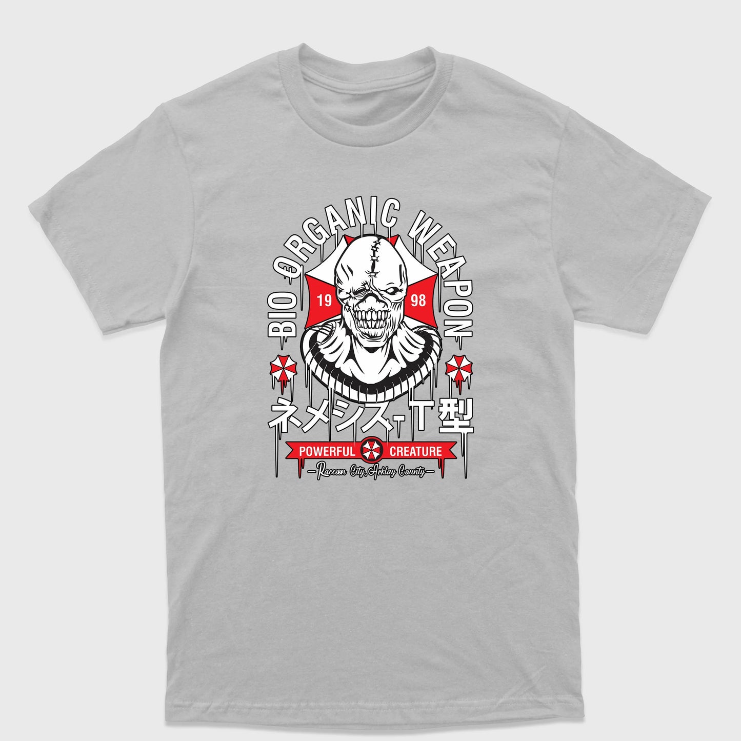 Camiseta Básica Bio Organic Weapon Resident Evil
