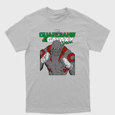 Camiseta Básica Drax Guardiões da Galáxia Cinza