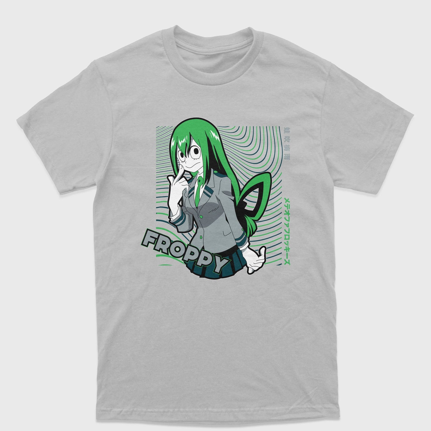 Camiseta Básica Froppy Tsuyu My Hero Academy