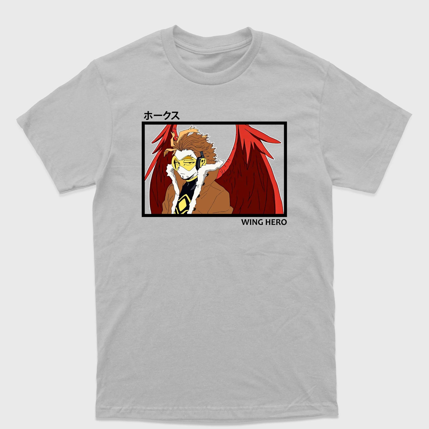 Camiseta Básica Hawks Herói 2 My Hero Academyv