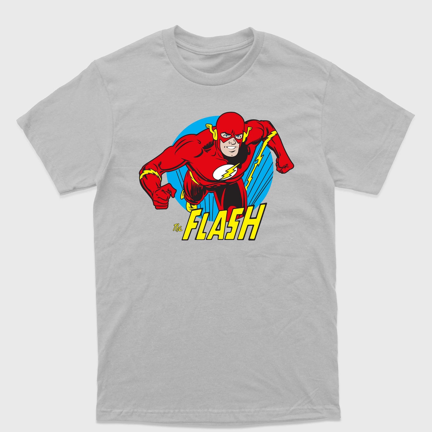 Camiseta Básica Hero The Flash Cinza