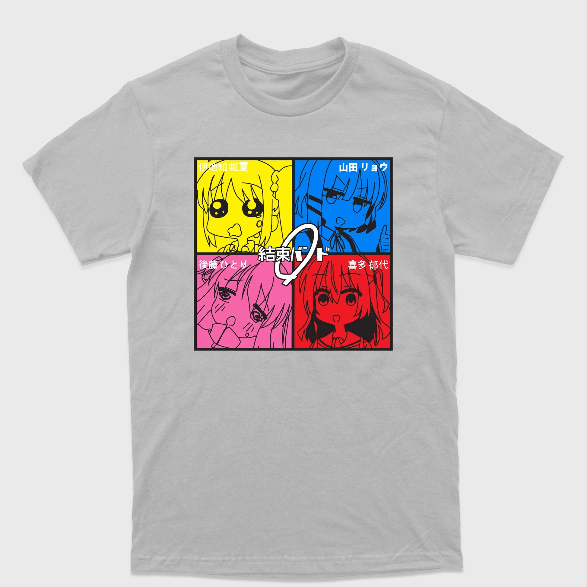 Camiseta Básica Kessoku Band Cute Bocchi the Rock