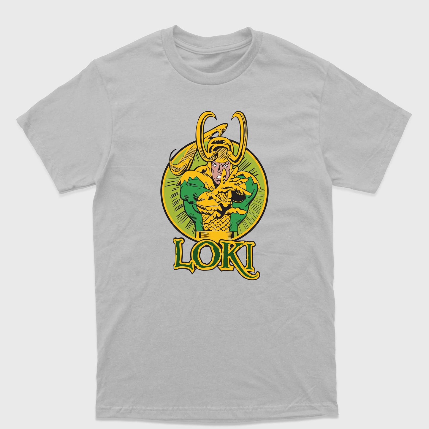 Camiseta Básica Loki Armor Cinza