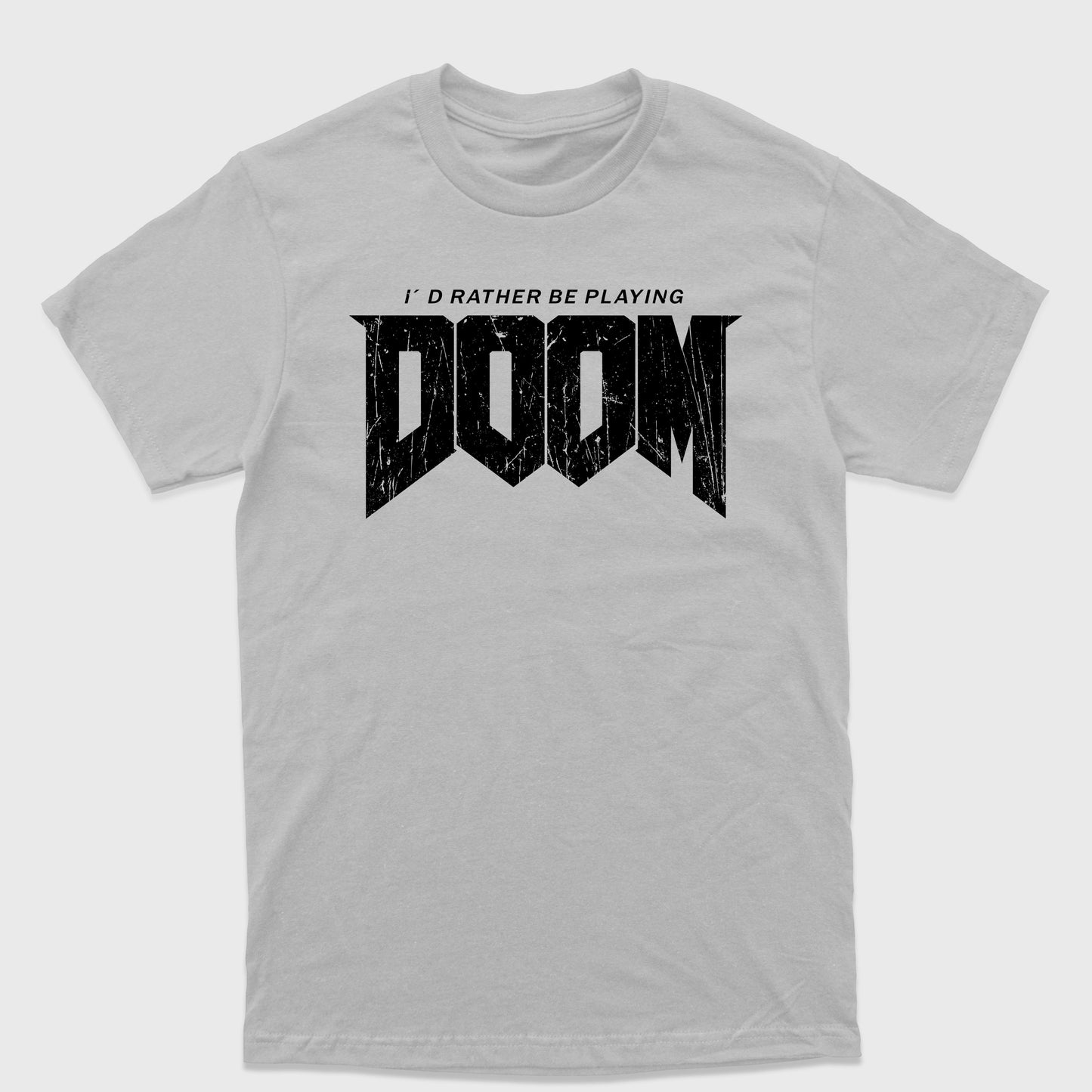 Camiseta Básica Playing Doom