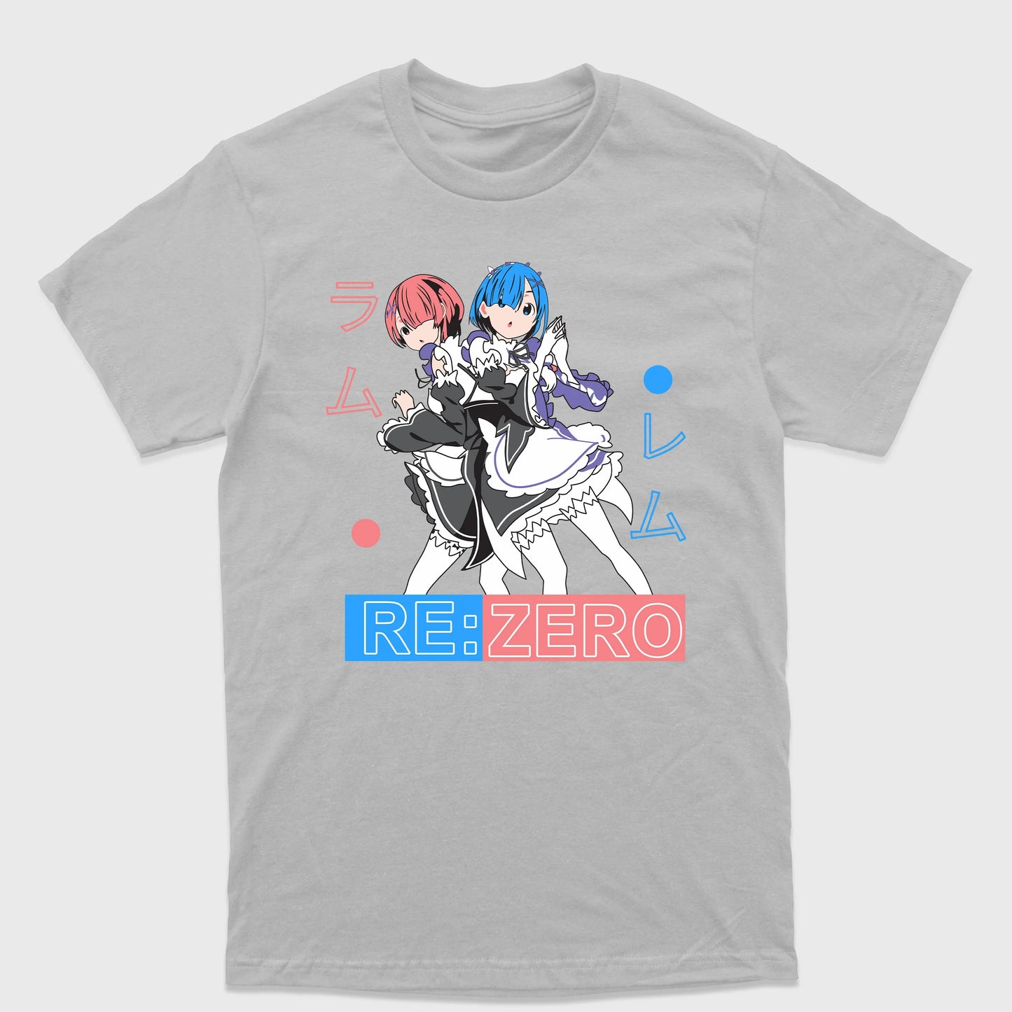 Camiseta Básica Ram e Rem ReZero
