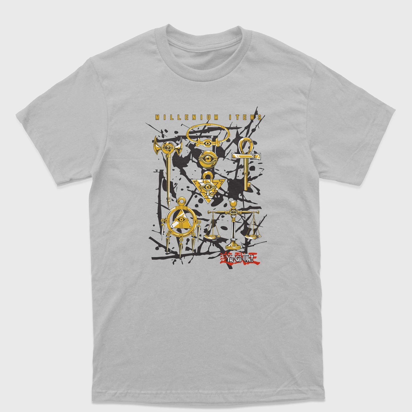 Camiseta Básica Reliquias do MIlênio Yu-Gi-Oh