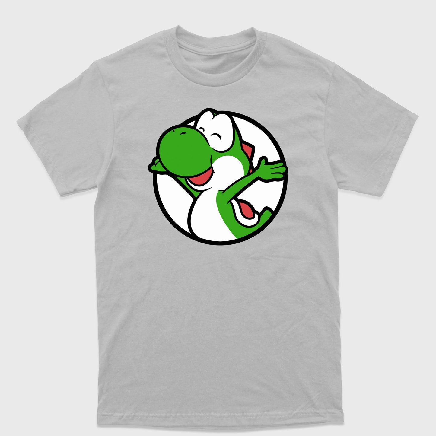 Camiseta Básica Retrato Yoshi Alegre