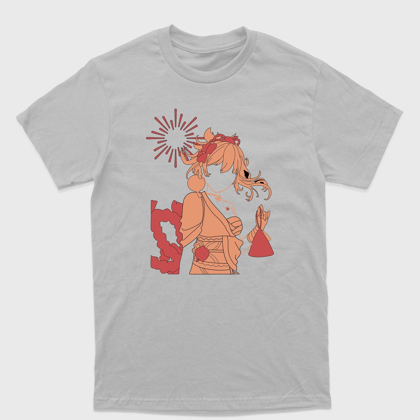 Camiseta Básica Yoimiya Genshin Impact