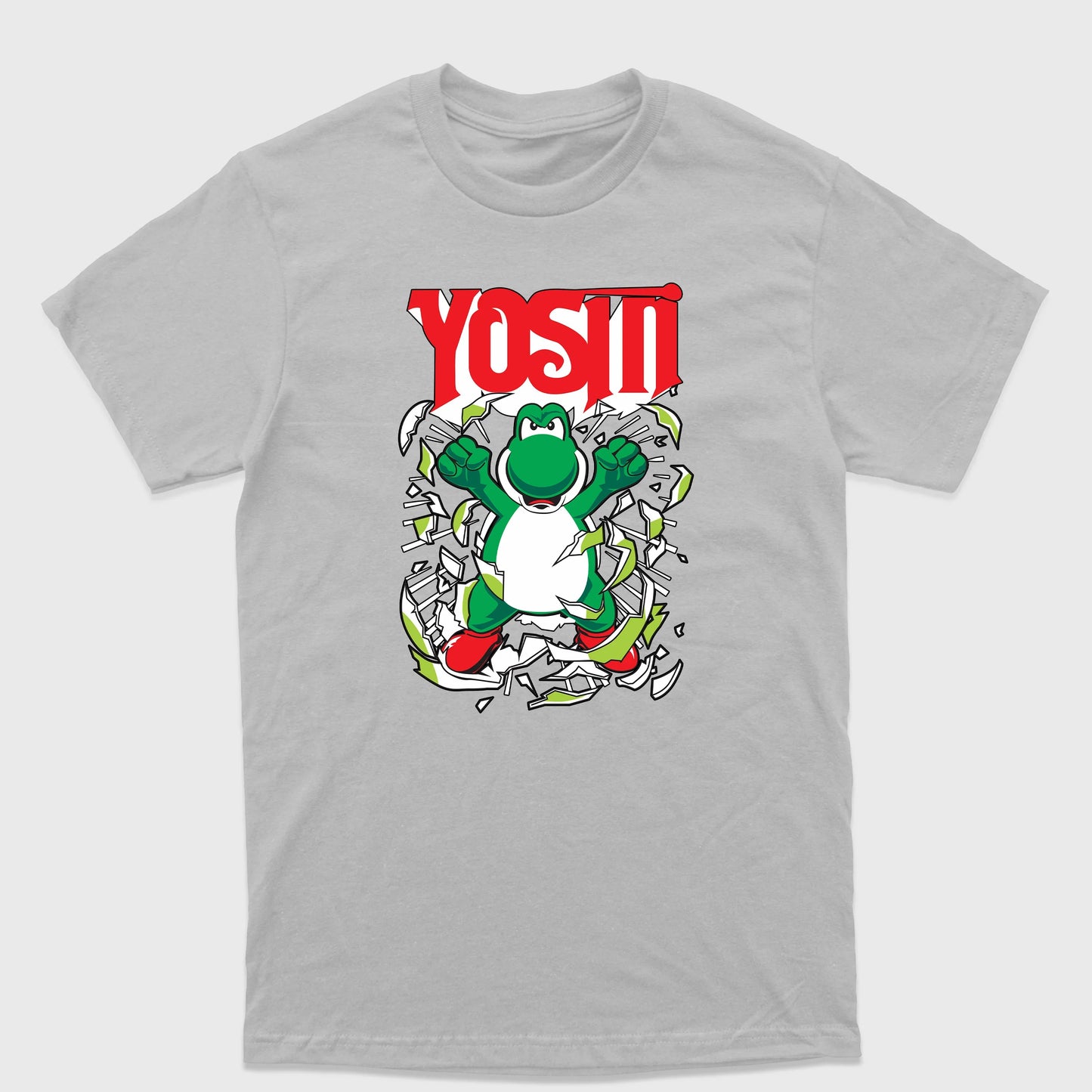 Camiseta Básica Yoshi Mario World Game