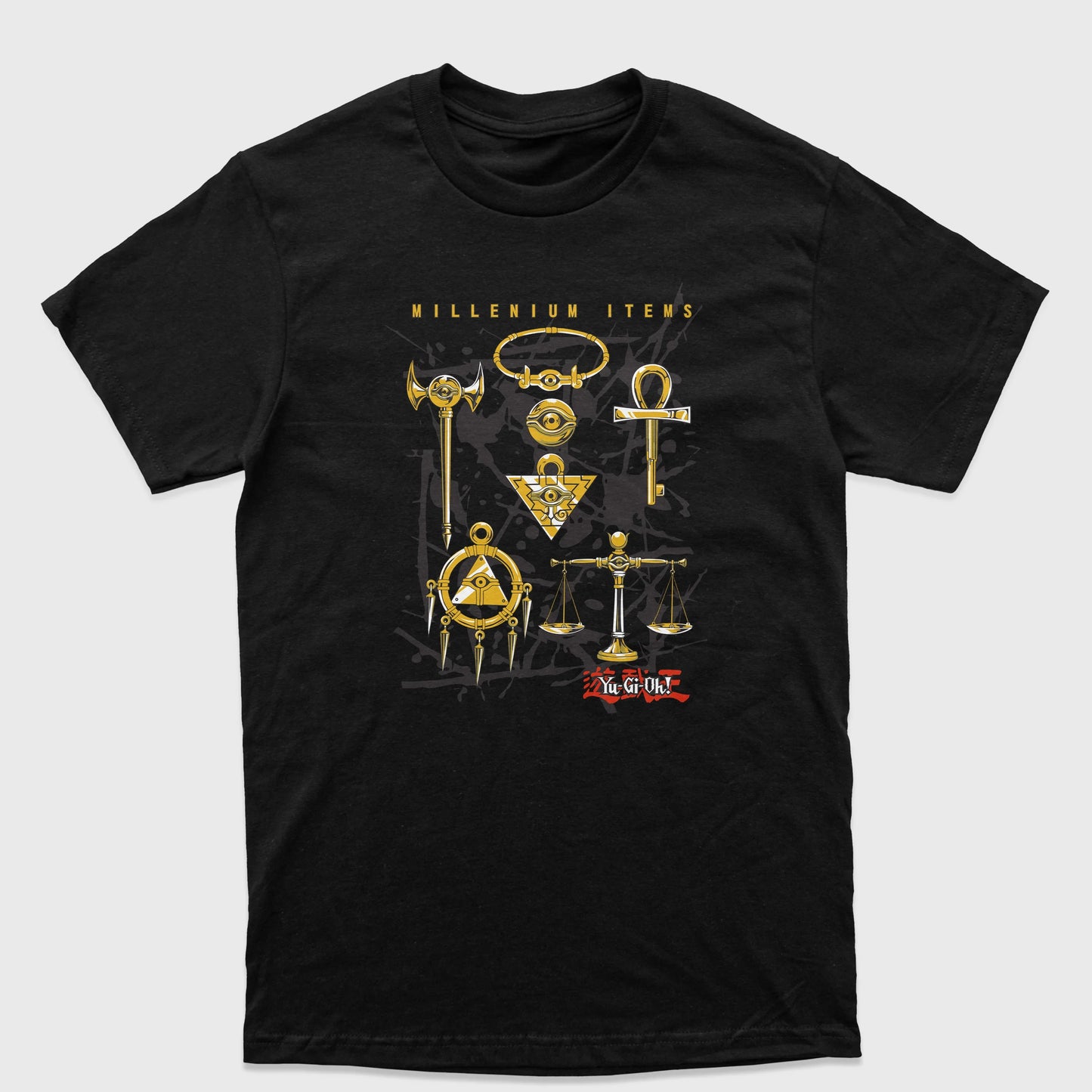 Camiseta Básica Reliquias do MIlênio Yu-Gi-Oh